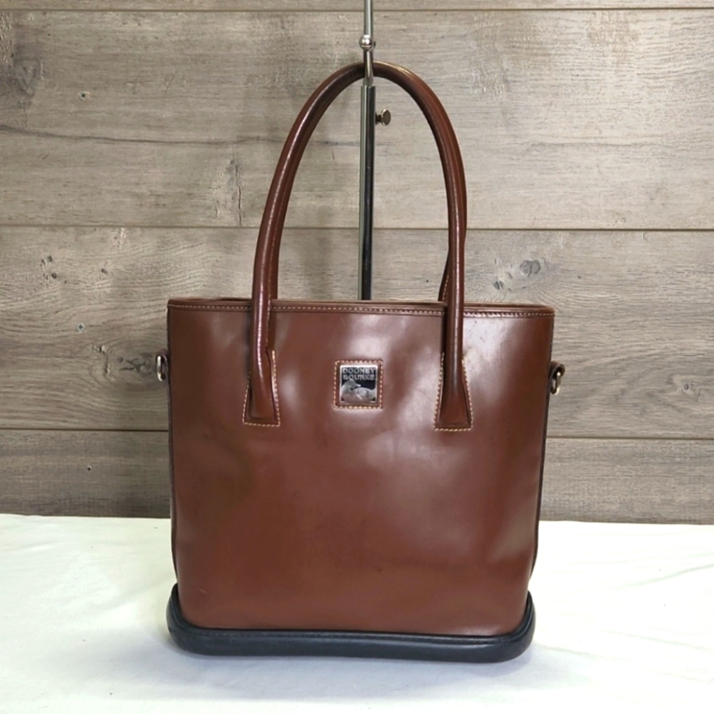 DOONEY & BOURKE PAR6SOLE LEATHER TOTE 10" x 9.5"